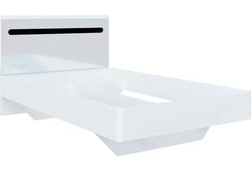 Кровать Бьянко New 120x200 белый/черный