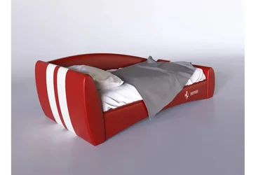 Кровать Формула 90х200, 90х190 красный