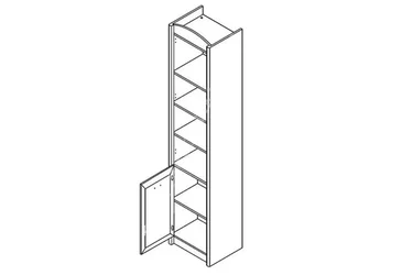 Пенал Салерно REG1D L/P