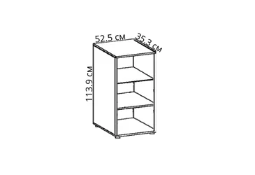 Стеллаж REG 53/114 Офис Лайн