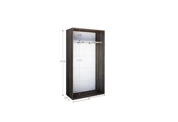 Шкаф-купе (корпус без фасада) Braun 1 100x45x210