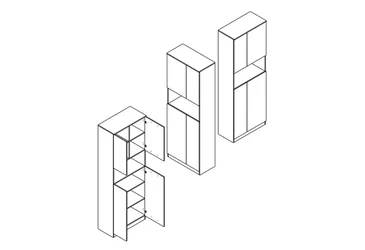 Пенал Офис Нью REG4D