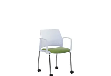 Стілець REWIND ARM PLAST PLUS COMBI WHITE RMH (BOX-2)