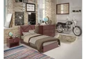 Кровать Бейлиз мини ПМ/металл 80х200 (190)