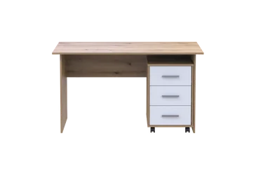 Офисный стол Т3 120х68х78 дуб эвок-белый ДСП
