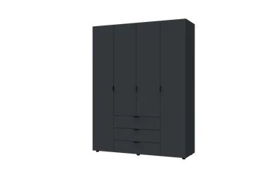 Шкаф Гелар 155х49 Графит