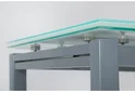 Стол Венди XS-1025 80-130х65 серый-белый