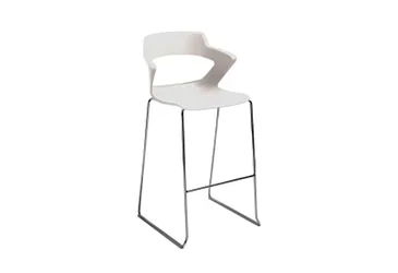 Стілець ZENITH plast white hoker CFS