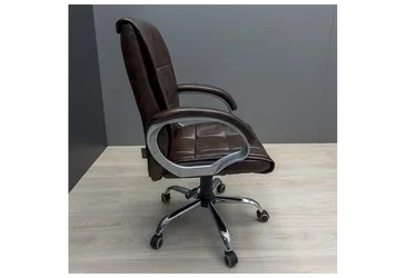 Крісло Richman Аризона Ю Хром П2 M-1 (Tilt) Мадрас ДК Коричневий