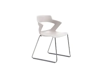 Стілець ZENITH plast white CFS