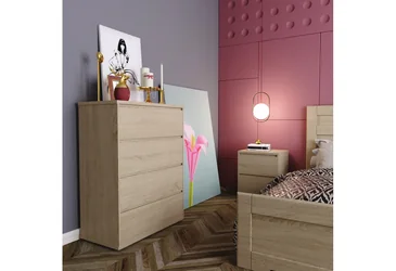 Комод Light 4 дуб сонома