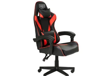 Крісло VR Racer Dexter Djaks чорний/червоний (371902)