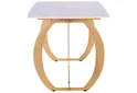 Стол Alexis gold/ceramics Lasa bianco