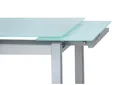 Стол Венди XS-1025 80-130х65 серый-белый