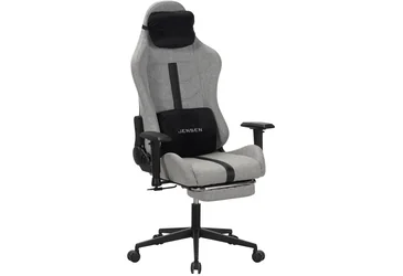 Кресло VR Racer Textile Jensen темно-серый