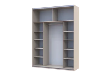 Шкаф купе G-Caiser Кашемир 2 ДСП/3 части 180х60х240