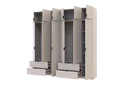 Шкаф Лукас Кашемир 3 плюс 3 ДСП 240 см