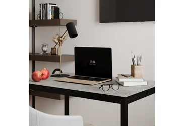 Стіл письмовий Brevity Loft mid Ательє світлий/Чорний метал